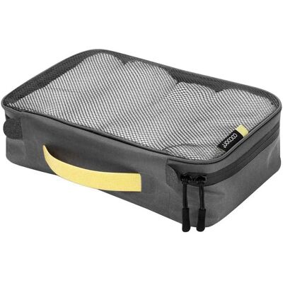 Cocoon Cubo Da Viaggio Con Parte Superiore In Rete Laminata Grey / Yellow XL Cocoon Cubo Da Viaggio Con Parte Superiore In Rete Laminata Grey / Yellow XL