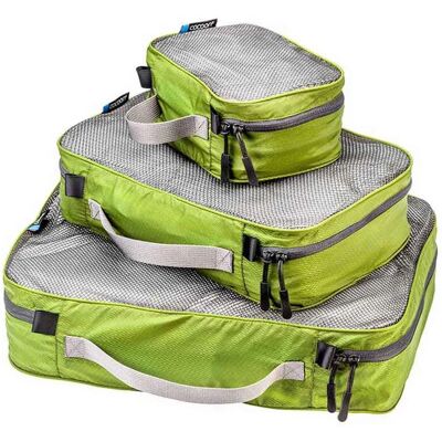 Cocoon Set Di Cubi Da Viaggio Ultraleggeri Olive Green One Size Cocoon Set Di Cubi Da Viaggio Ultraleggeri Olive Green One Size