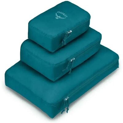 Osprey Set Di Cubi Da Viaggio Ultraleggeri Waterfront Blue One Size Osprey Set Di Cubi Da Viaggio Ultraleggeri Waterfront Blue One Size