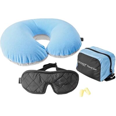 Cocoon Set Da Viaggio 3 Pieces Light Blue / Black One Size Cocoon Set Da Viaggio 3 Pieces Light Blue / Black One Size
