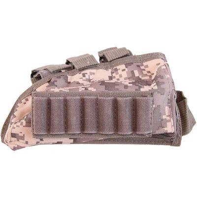 Airsoft Borsa Stock Shell Sheath ACU One Size Airsoft Borsa Stock Shell Sheath ACU One Size