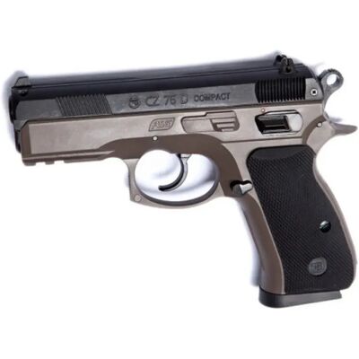 Asg Pistola Airsoft Cz 75d Compact Fde Duotone 6 mm Asg Pistola Airsoft Cz 75d Compact Fde Duotone 6 mm