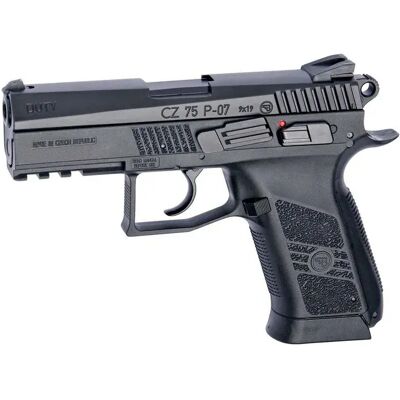 Asg Pistola Airsoft Cz75 P-07 Duty Blowback Black 6 mm Asg Pistola Airsoft Cz75 P-07 Duty Blowback Black 6 mm