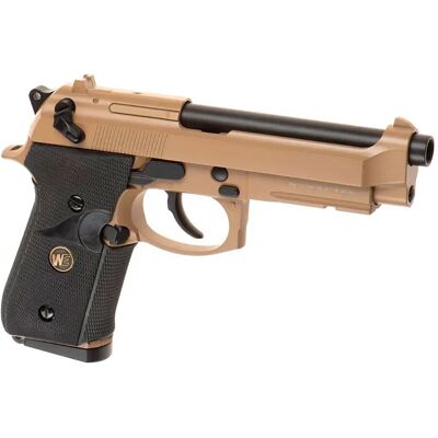 We Pistola Airsoft M9 A1 Full Metal Co2 Desert One Size We Pistola Airsoft M9 A1 Full Metal Co2 Desert One Size