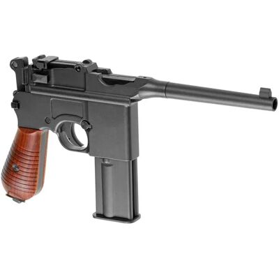 Kwc Pistola Airsoft C96 Full Auto Full Metal Co2 Black One Size Kwc Pistola Airsoft C96 Full Auto Full Metal Co2 Black One Size