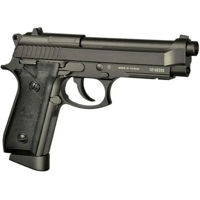 Kwc Pistola Airsoft Pt92 Full Metal Short Co2 Black One Size Kwc Pistola Airsoft Pt92 Full Metal Short Co2 Black One Size