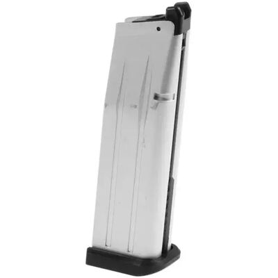 We Caricatore Hi-capa .3 And 5.1 Gbb 28rds Silver One Size We Caricatore Hi-capa .3 And 5.1 Gbb 28rds Silver One Size