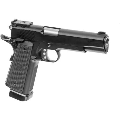 We Pistola Airsoft M1911 A1 Tactical Full Metal Co2 Black One Size We Pistola Airsoft M1911 A1 Tactical Full Metal Co2 Black One Size