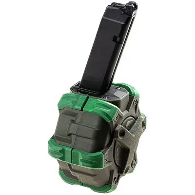 We Caricatore We17/g-force 17 Gbb 350rds Drum Green One Size We Caricatore We17/g-force 17 Gbb 350rds Drum Green One Size