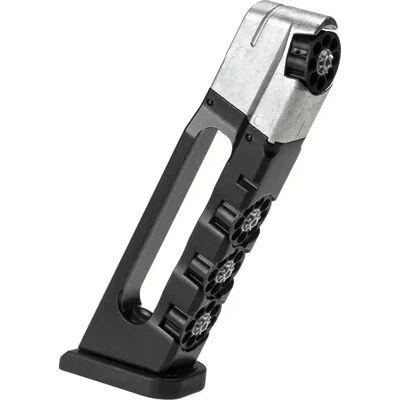 Glock Caricatore 17 Blowback Co2 .5mm (.177) Bb 8rds Black One Size Glock Caricatore 17 Blowback Co2 .5mm (.177) Bb 8rds Black One Size