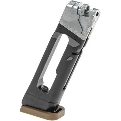 Glock Caricatore 19x Blowback Co2 .5mm (.177) Bb 19rds Black One Size Glock Caricatore 19x Blowback Co2 .5mm (.177) Bb 19rds Black One Size