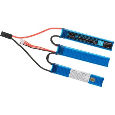 Nimrod Batteria Lipo 11.1v 1000mah 25c Split Type Blue One Size Nimrod Batteria Lipo 11.1v 1000mah 25c Split Type Blue One Size
