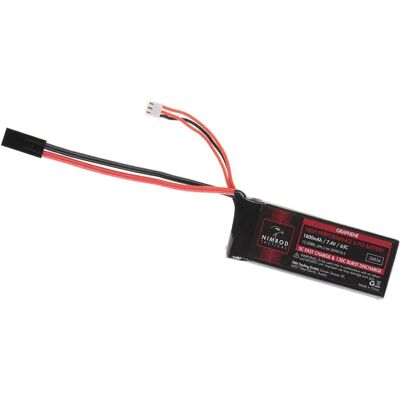 Nimrod Batteria Lipo 7.v 1800mah 65c Graphene Mini Type Black One Size Nimrod Batteria Lipo 7.v 1800mah 65c Graphene Mini Type Black One Size