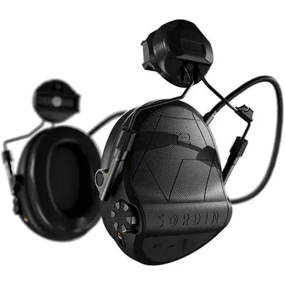 Sordin Cuffie Con Microfono Supreme T2 Arc Helmet Memory Foam Black One Size Sordin Cuffie Con Microfono Supreme T2 Arc Helmet Memory Foam Black One Size