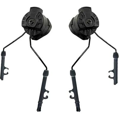 Earmor Adattatore Per Binario Flux Helmet Attachment Kit Peltor Black One Size Earmor Adattatore Per Binario Flux Helmet Attachment Kit Peltor Black One Size