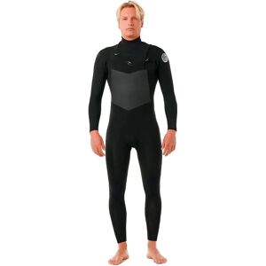 Rip Curl Muta In Neoprene A Maniche Lunghe Con Zip Sul Petto Dawn Patrol /3 Mm Gb St Black XS Rip Curl Muta In Neoprene A Maniche Lunghe Con Zip Sul Petto Dawn Patrol /3 Mm Gb St Black XS