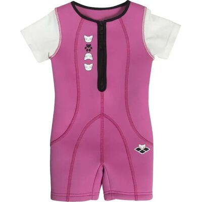 Arena Shorty Uv A Maniche Corte Con Zip Frontale Awt Fuchsia / White 5-6 Anni Arena Shorty Uv A Maniche Corte Con Zip Frontale Awt Fuchsia / White 5-6 Anni