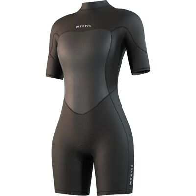 Mystic Muta Shorty Da Donna A Maniche Corte Con Cerniera Posteriore Brand Flatlock 3/2mm Black XL Mystic Muta Shorty Da Donna A Maniche Corte Con Cerniera Posteriore Brand Flatlock 3/2mm Black XL