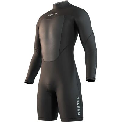 Mystic Muta Shorty A Maniche Lunghe Con Cerniera Posteriore Brand Flatlock 3/2mm Black XL Mystic Muta Shorty A Maniche Lunghe Con Cerniera Posteriore Brand Flatlock 3/2mm Black XL
