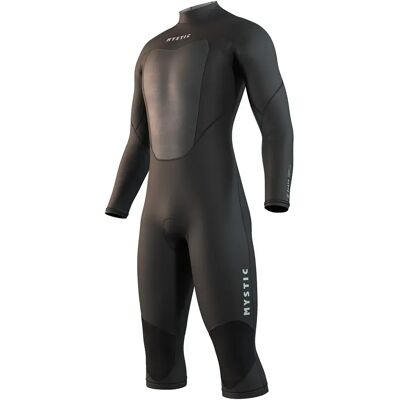 Mystic Muta Shorty A Maniche Lunghe Con Cerniera Posteriore Brand Flatlock 3/2mm Black / Black XL Mystic Muta Shorty A Maniche Lunghe Con Cerniera Posteriore Brand Flatlock 3/2mm Black / Black XL