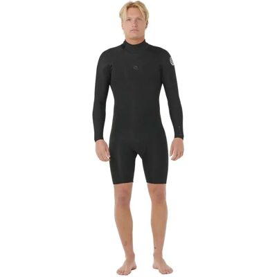 Rip Curl Muta In Neoprene A Maniche Lunghe Con Cerniera Sulla Schiena Dawn Patrol Spring 22 2 Mm Black 2XL Rip Curl Muta In Neoprene A Maniche Lunghe Con Cerniera Sulla Schiena Dawn Patrol Spring 22 2 Mm Black 2XL