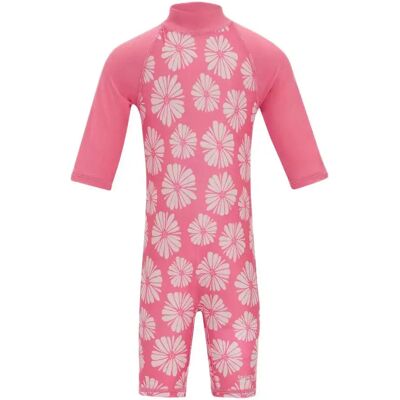Regatta Shorty Uv A Maniche Lunghe Con Zip Posteriore Logo Pink Haze Petal Flower 4-5 Anni Regatta Shorty Uv A Maniche Lunghe Con Zip Posteriore Logo Pink Haze Petal Flower 4-5 Anni