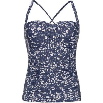 Protest Top Tankini Mix Femme Deep Sea Blue S Protest Top Tankini Mix Femme Deep Sea Blue S