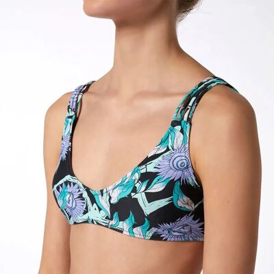 Mystic Top Bikini Flora Turquoise 36 Mystic Top Bikini Flora Turquoise 36