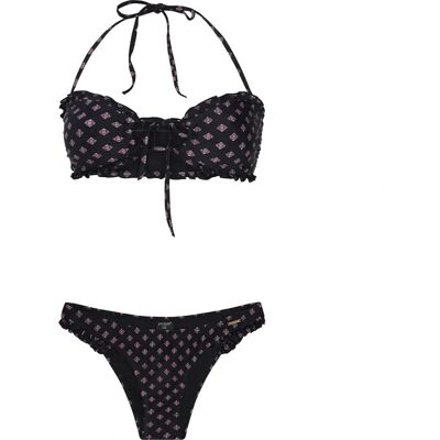 Protest Bikini Xanthe Bandeau True Black XS Protest Bikini Xanthe Bandeau True Black XS