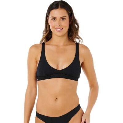 Rip Curl Top Bikini Premium Surf Multi Fit Halter Black XS Rip Curl Top Bikini Premium Surf Multi Fit Halter Black XS