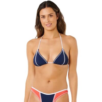 Rip Curl Top Bikini Surf Tide Sliding Tri Dark Navy XS Rip Curl Top Bikini Surf Tide Sliding Tri Dark Navy XS