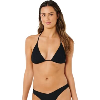 Rip Curl Top Bikini Vibe Surf Multi Fit Tri Black S Rip Curl Top Bikini Vibe Surf Multi Fit Tri Black S
