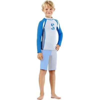 Scubapro Rash Guard A Maniche Lunghe Wizard Grey / Blue M Scubapro Rash Guard A Maniche Lunghe Wizard Grey / Blue M