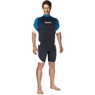 Mares Rash Guard A Maniche Corte Rash Guard Loose Fit Blue L Mares Rash Guard A Maniche Corte Rash Guard Loose Fit Blue L