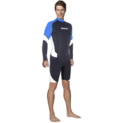 Mares Rash Guard A Maniche Lunghe Rash Guard Trilastic Black / Blue / White XS Mares Rash Guard A Maniche Lunghe Rash Guard Trilastic Black / Blue / White XS