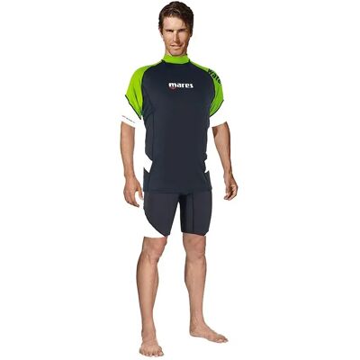 Mares Rash Guard A Maniche Corte Rash Guard Loose Fit Lime S Mares Rash Guard A Maniche Corte Rash Guard Loose Fit Lime S