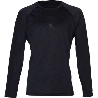 Aqualung Rash Guard A Maniche Lunghe Lf Black / Grey S Aqualung Rash Guard A Maniche Lunghe Lf Black / Grey S