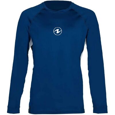 Aqualung Rash Guard A Maniche Lunghe Lf Navy / White S Aqualung Rash Guard A Maniche Lunghe Lf Navy / White S