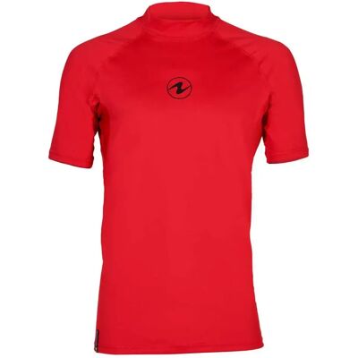 Aqualung Rash Guard A Maniche Corte Sf Red S Aqualung Rash Guard A Maniche Corte Sf Red S