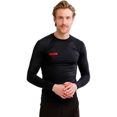 Jobe Rash Guard A Maniche Lunghe Black L Jobe Rash Guard A Maniche Lunghe Black L