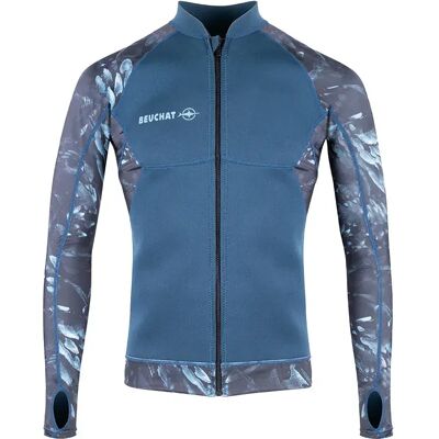 Beuchat Rash Guard A Maniche Lunghe Con Zip Intera Atoll Seaweed M Beuchat Rash Guard A Maniche Lunghe Con Zip Intera Atoll Seaweed M