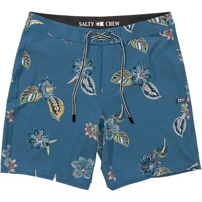 Salty Crew Pantaloncino Da Bagno Crew Boardshort Channel Blue 34 Salty Crew Pantaloncino Da Bagno Crew Boardshort Channel Blue 34