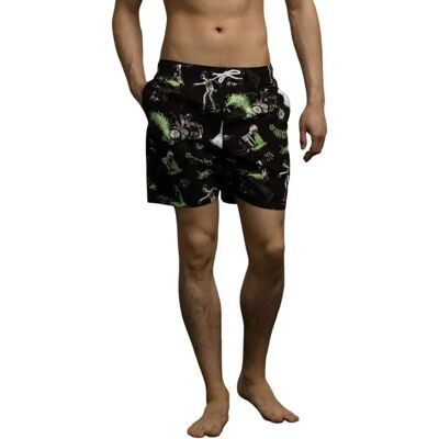 Santa Cruz Pantaloncino Da Bagno Scene Report Black L Santa Cruz Pantaloncino Da Bagno Scene Report Black L