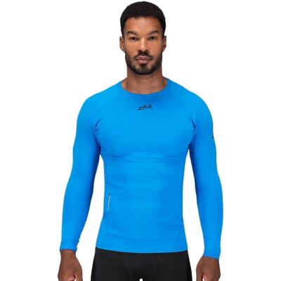 Zhik Rash Guard A Maniche Lunghe Ecospandex Lt Cyan S Zhik Rash Guard A Maniche Lunghe Ecospandex Lt Cyan S
