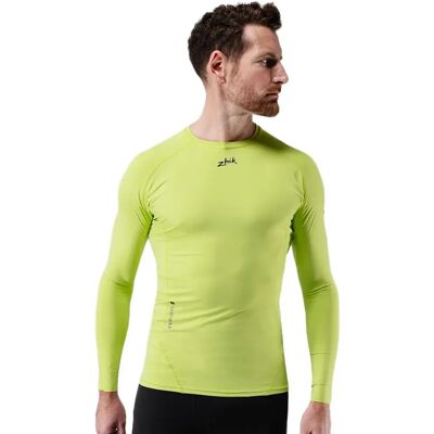 Zhik Rash Guard A Maniche Lunghe Ecospandex Lt Lime S Zhik Rash Guard A Maniche Lunghe Ecospandex Lt Lime S