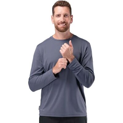 Zhik Rash Guard A Maniche Lunghe Uvactive Slate XL Zhik Rash Guard A Maniche Lunghe Uvactive Slate XL