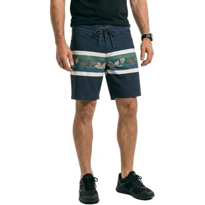 Salty Crew Pantaloncino Da Bagno Crew Stripe Boardshort Cast Blue 30 Salty Crew Pantaloncino Da Bagno Crew Stripe Boardshort Cast Blue 30