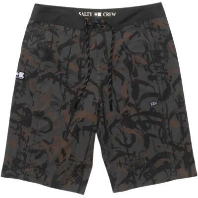 Salty Crew Pantaloncino Da Bagno Flagship 22 Boardshort Dusty Olive 33 Salty Crew Pantaloncino Da Bagno Flagship 22 Boardshort Dusty Olive 33