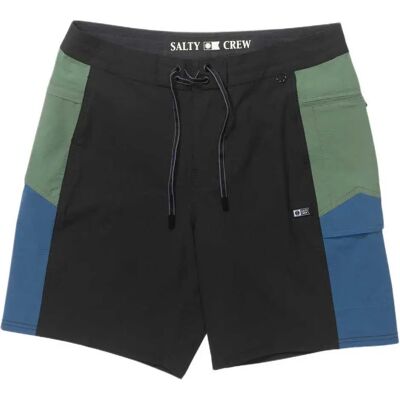 Salty Crew Pantaloncino Da Bagno Flagship Boatshort Cast Blue 34 Salty Crew Pantaloncino Da Bagno Flagship Boatshort Cast Blue 34