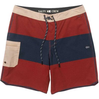Salty Crew Pantaloncino Da Bagno Session Blocked Boardshort Washed Red 34 Salty Crew Pantaloncino Da Bagno Session Blocked Boardshort Washed Red 34